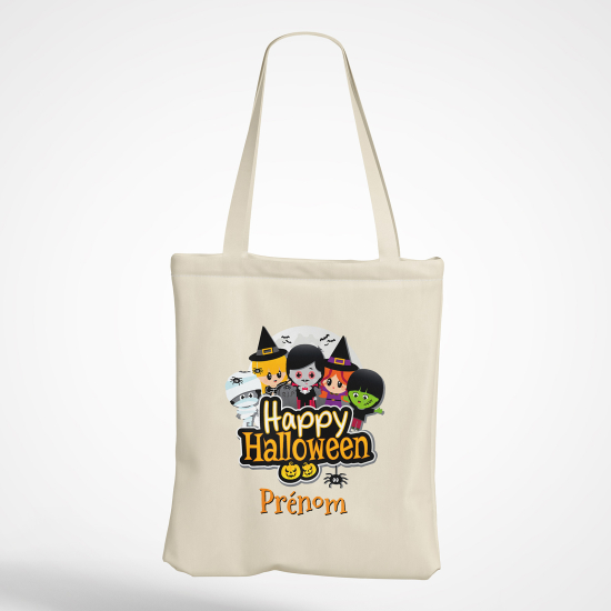 Borsa tote bag personalizzato - Buon Halloween