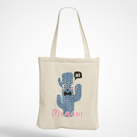 Borsa tote bag personalizzato - Cactus