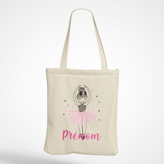 Borsa tote bag personalizzato - Danzatrice