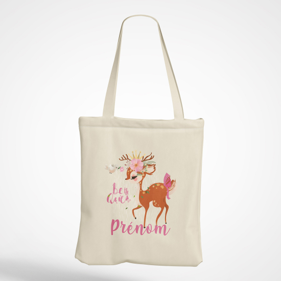 Borsa tote bag personalizzato - Faon sia la regina