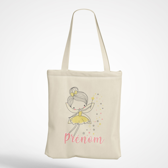 Borsa tote bag personalizzato - Fata