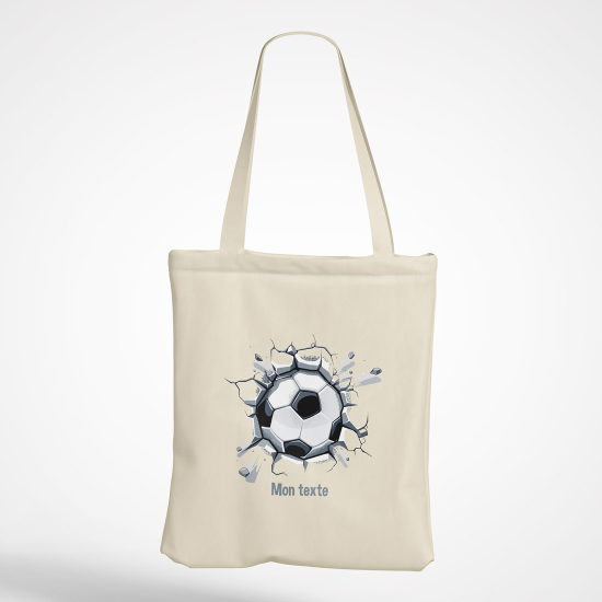 Borsa tote bag personalizzato - Pallone da calcio
