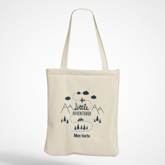 Borsa tote bag personalizzato - Piccolo avventuriero