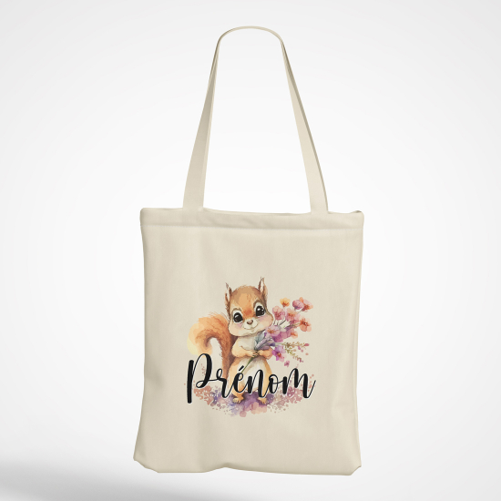 Borsa tote bag personalizzato - Scoiattolo