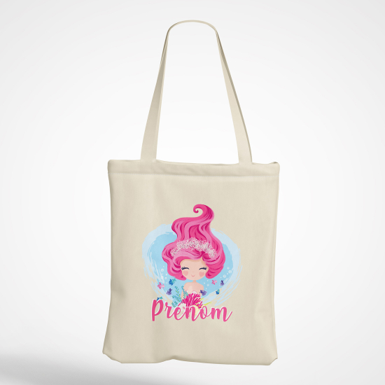 Borsa tote bag personalizzato - Sirena