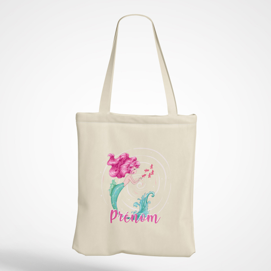 Borsa tote bag personalizzato - Sirena
