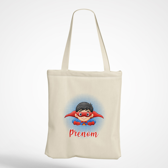 Borsa tote bag personalizzato - Supereroi