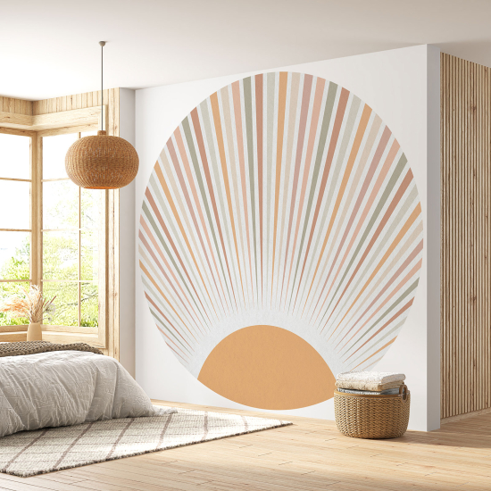 Carta da parati Cerchio / Rotondo - Boho
