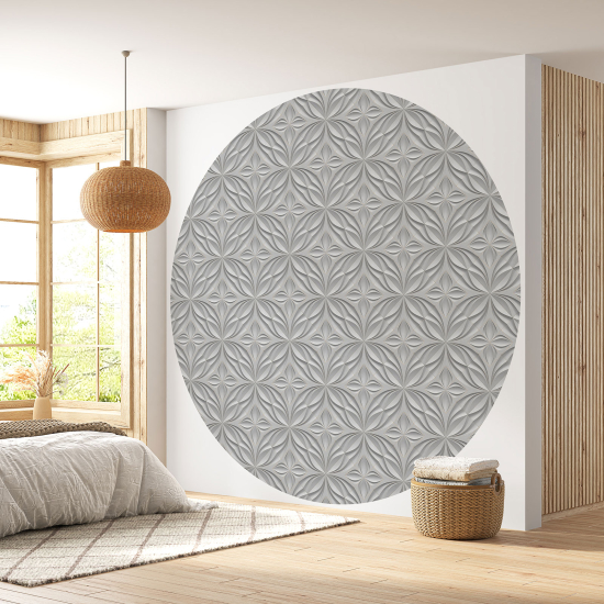 Carta da parati Cerchio / Rotondo - Design 3D