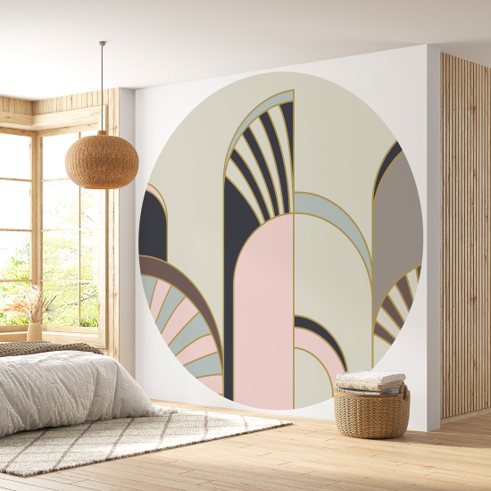 Carta da parati Cerchio / Rotondo - Design di archi