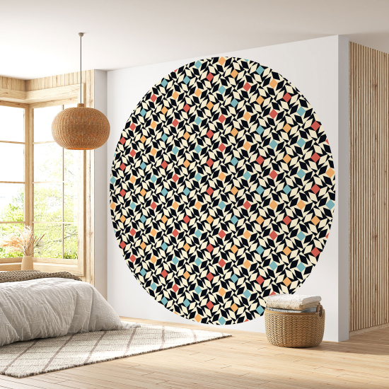 Carta da parati Cerchio / Rotondo - Mosaico