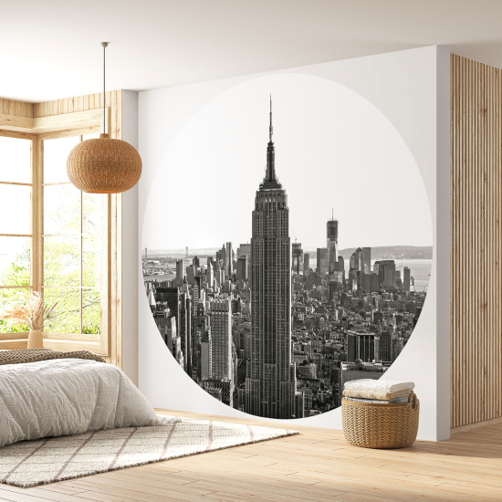 Carta da parati Cerchio / Rotondo - New York
