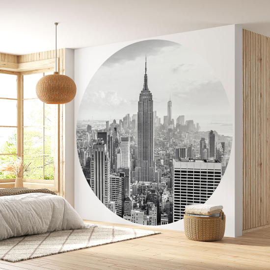 Carta da parati Cerchio / Rotondo - New York