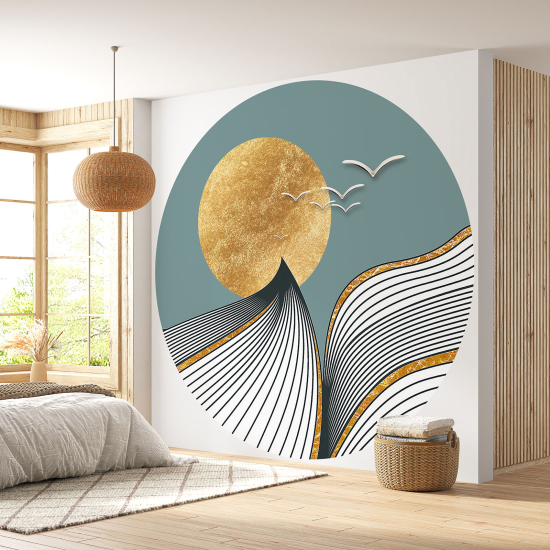 Carta da parati Cerchio / Rotondo - Paesaggio design