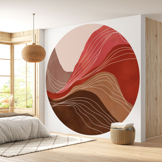 Carta da parati Cerchio / Rotondo - Paesaggio design