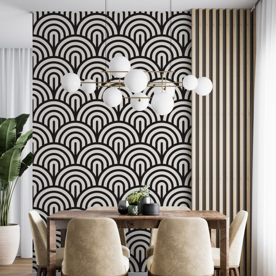 Carta da parati - Design archi
