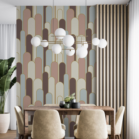 Carta da parati - Design archi