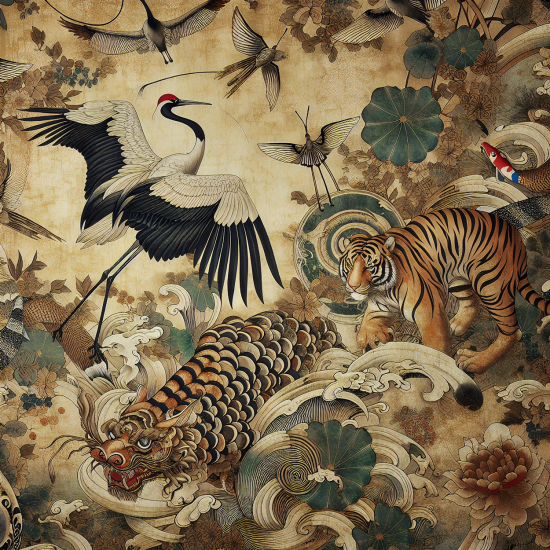 Carta da parati panoramica - Animali