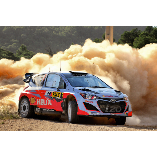 Carta da parati panoramica Auto / Auto da corsa - Rally Automobilistico