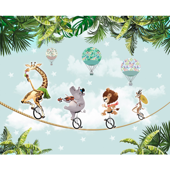 Carta da parati panoramica Bambini - Animali
