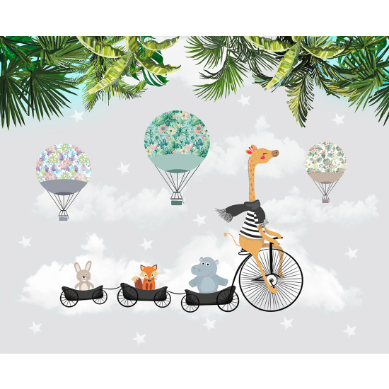 Carta da parati panoramica Bambini - Animali