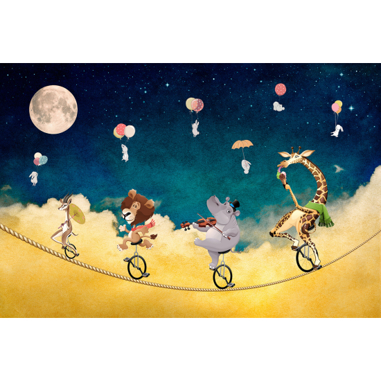 Carta da parati panoramica Bambini - Animali