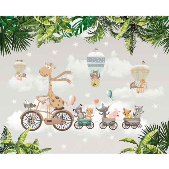 Carta da parati panoramica Bambini - Animali