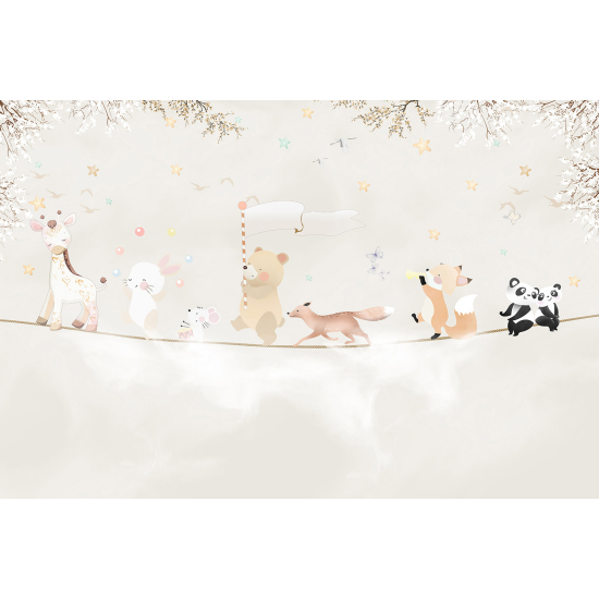 Carta da parati panoramica Bambini - Animali