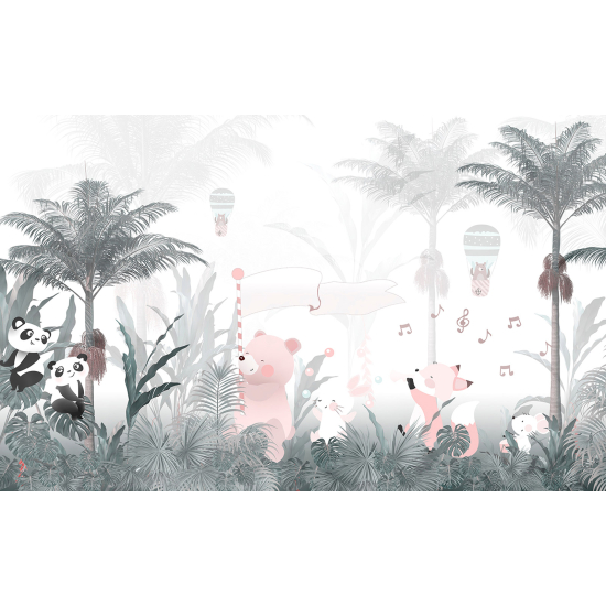 Carta da parati panoramica Bambini - Animali
