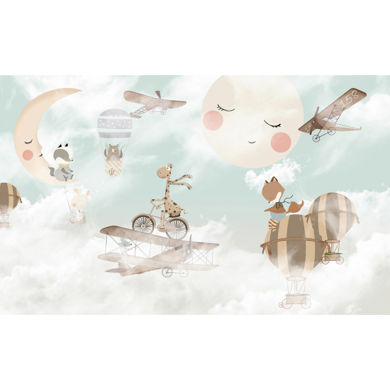 Carta da parati panoramica Bambini - Animali
