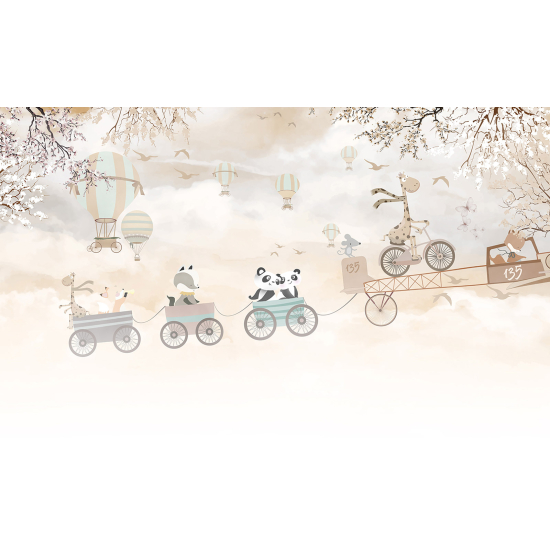 Carta da parati panoramica Bambini - Animali