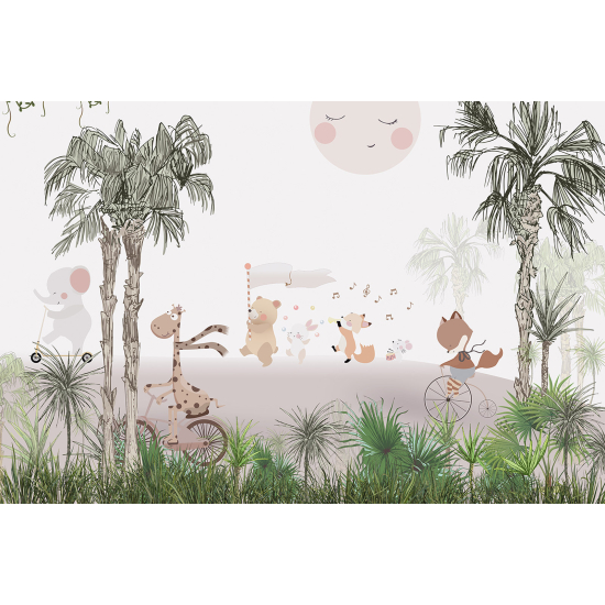 Carta da parati panoramica Bambini - Animali