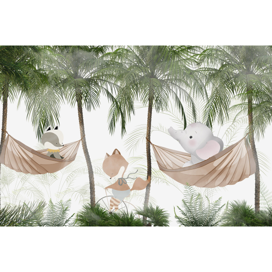 Carta da parati panoramica Bambini - Animali
