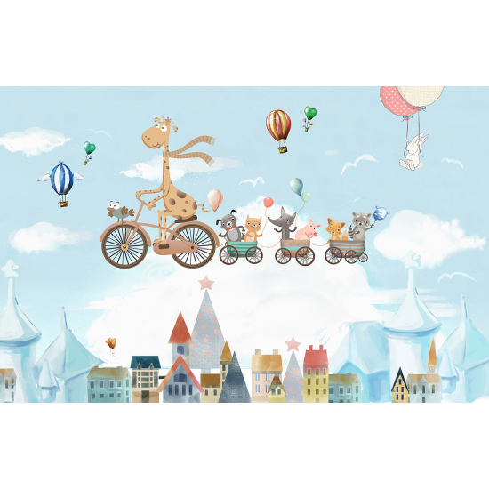 Carta da parati panoramica Bambini - Animali