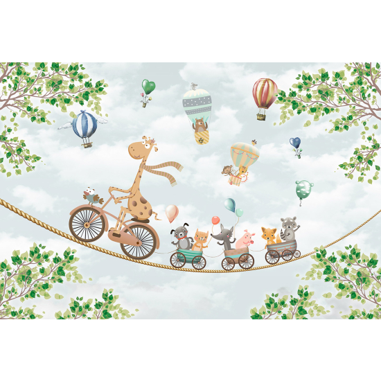 Carta da parati panoramica Bambini - Animali
