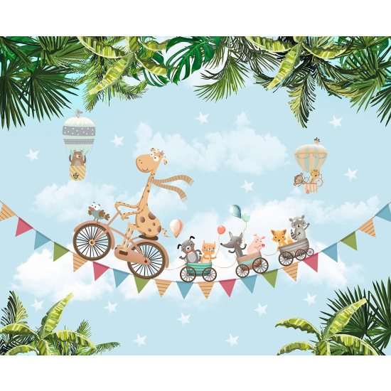Carta da parati panoramica Bambini - Animali