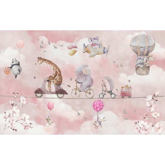 Carta da parati panoramica Bambini - Animali