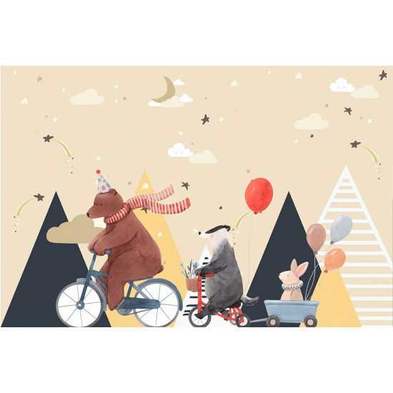Carta da parati panoramica Bambini - Animali