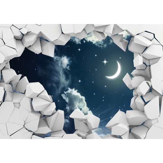Carta da parati panoramica Bambini - Cielo Luna
