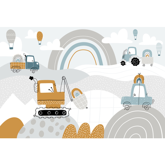 Carta da parati panoramica Bambini - Lavori