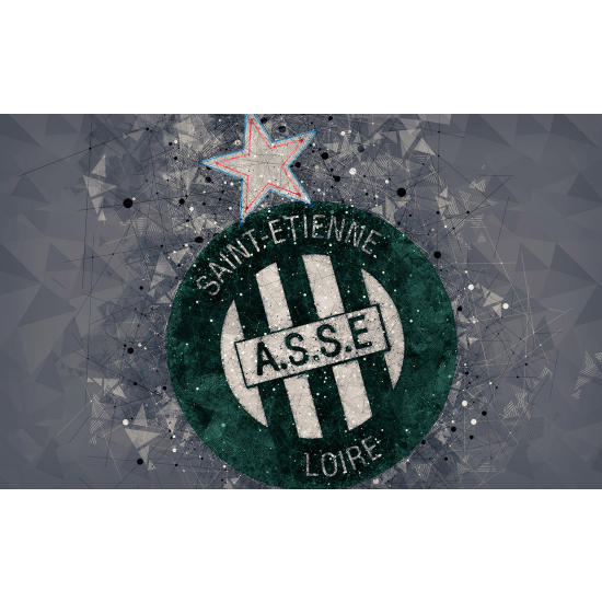 Carta da parati panoramica Calcio / Football - A.S.S.E Saint-Étienne