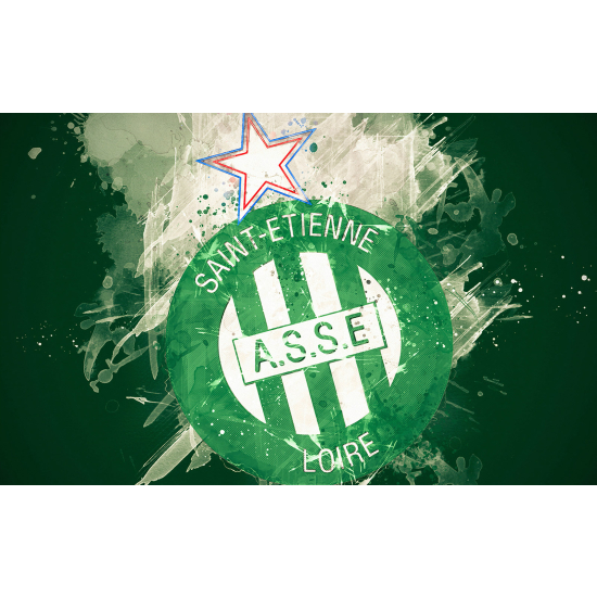 Carta da parati panoramica Calcio / Football - A.S.S.E Saint-Étienne
