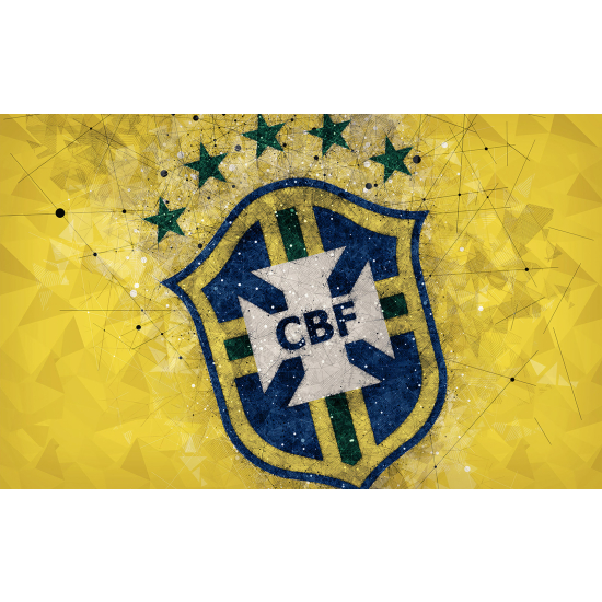 Carta da parati panoramica Calcio / Football - CBF - Confederazione brasiliana di calcio