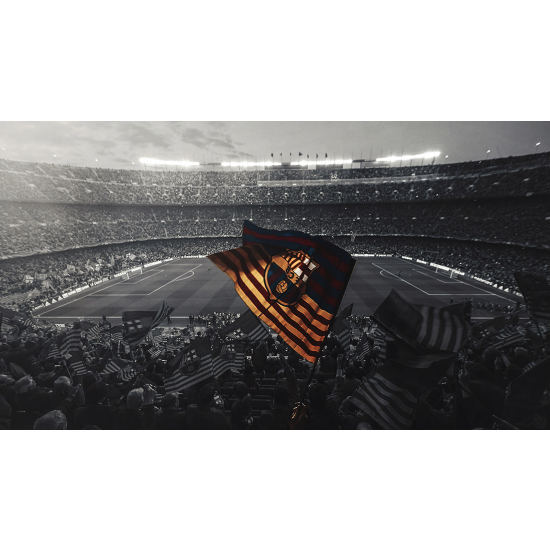 Carta da parati panoramica Calcio / Football - FCB Barcellona
