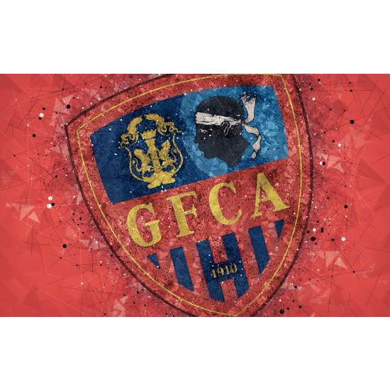 Carta da parati panoramica Calcio / Football - GFCA - Gazélec Football Club Ajaccio