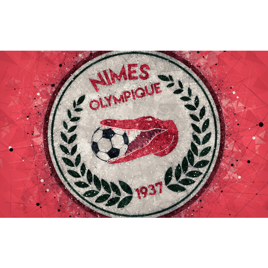 Carta da parati panoramica Calcio / Football - Nîmes Olympique