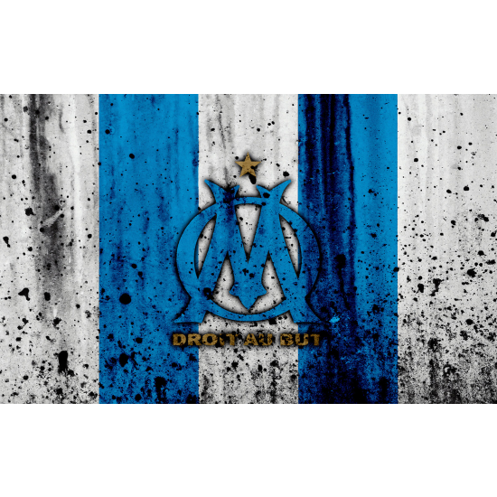 Carta da parati panoramica Calcio / Football - OM - Olympique de Marsiglia