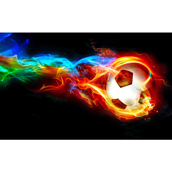 Carta da parati panoramica Calcio / Football - Pallone da calcio