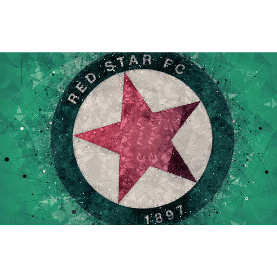 Carta da parati panoramica Calcio / Football - RED STAR FC