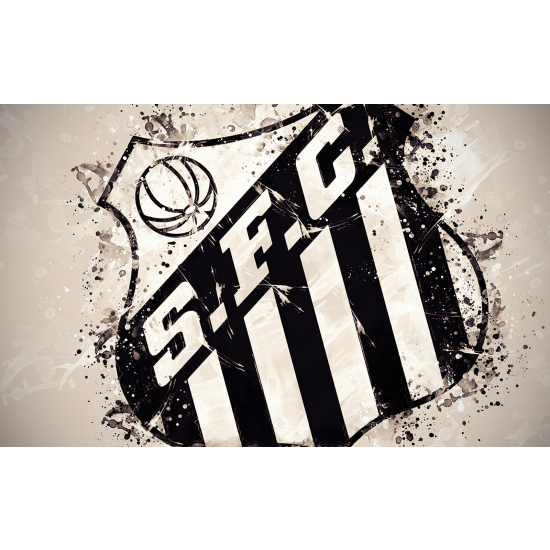Carta da parati panoramica Calcio / Football - SFC - Santos Futebol Clube